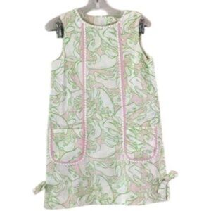 Lilly Pulitzer Originals Sweet Frogs Shift Dress 8